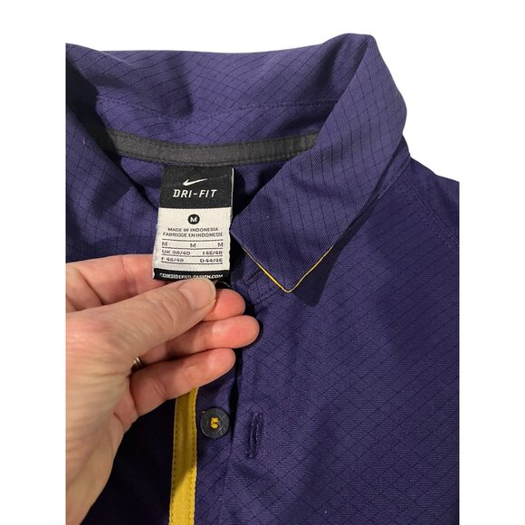 Nike Dri-Fit East Carolina Pirates Polo Shirt M mens - Picture 5 of 15